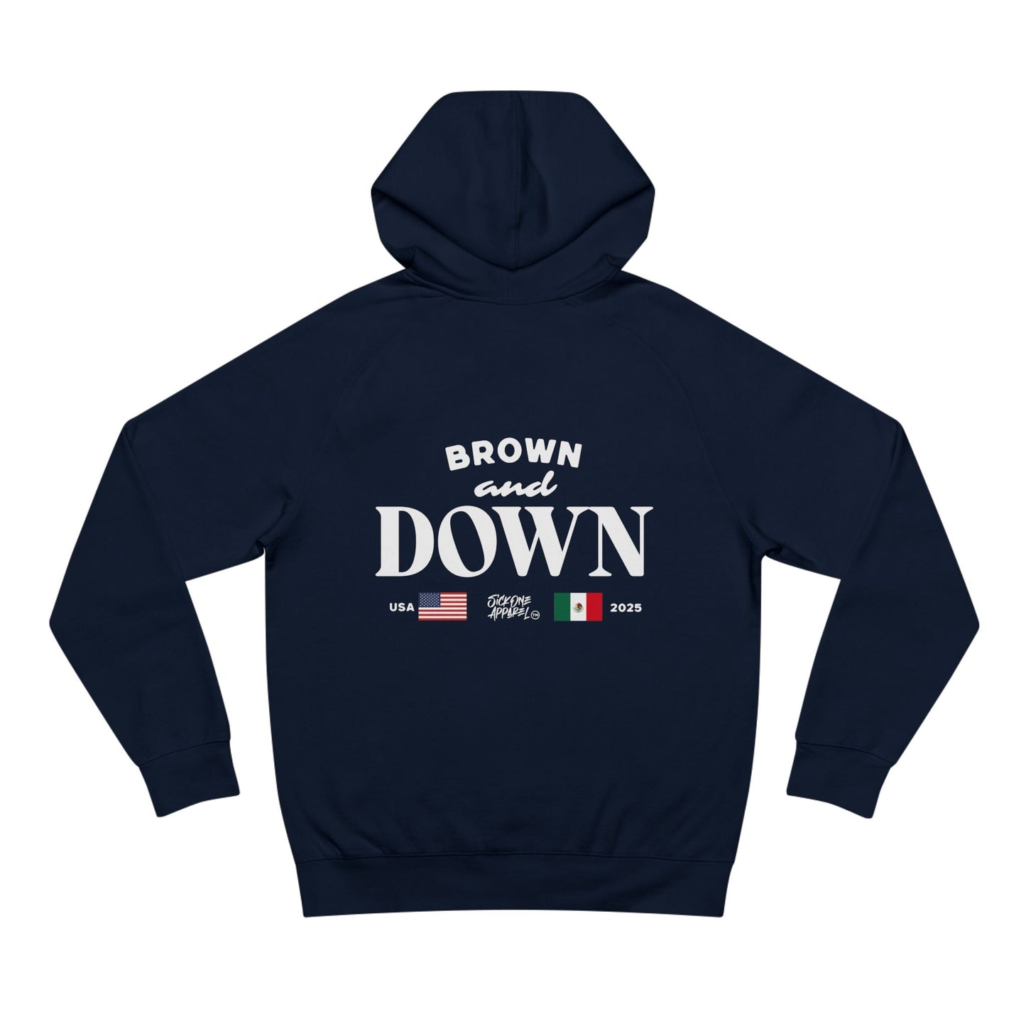 Brown and Down Hoodie