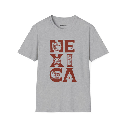 Mexica – Aztec Heritage Streetwear Tee by SickOne Apparel
