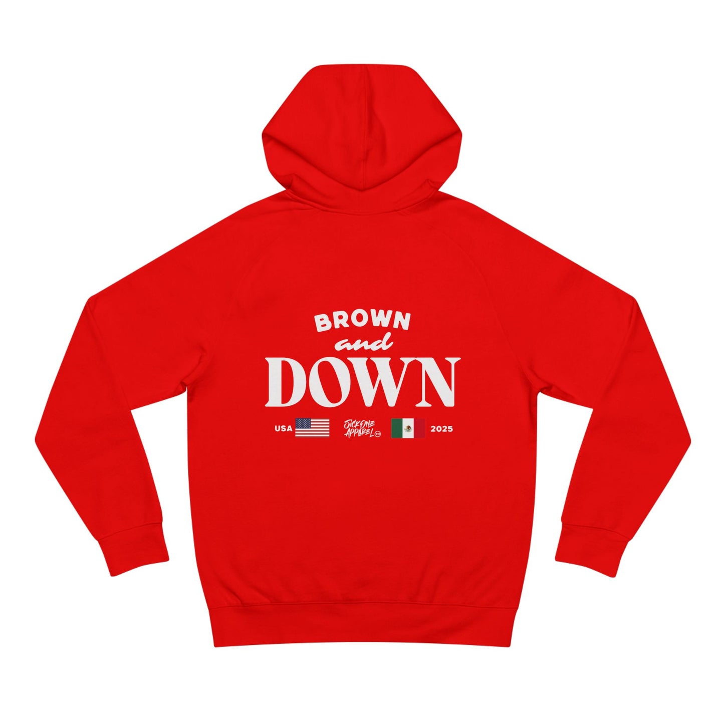 Brown and Down Hoodie