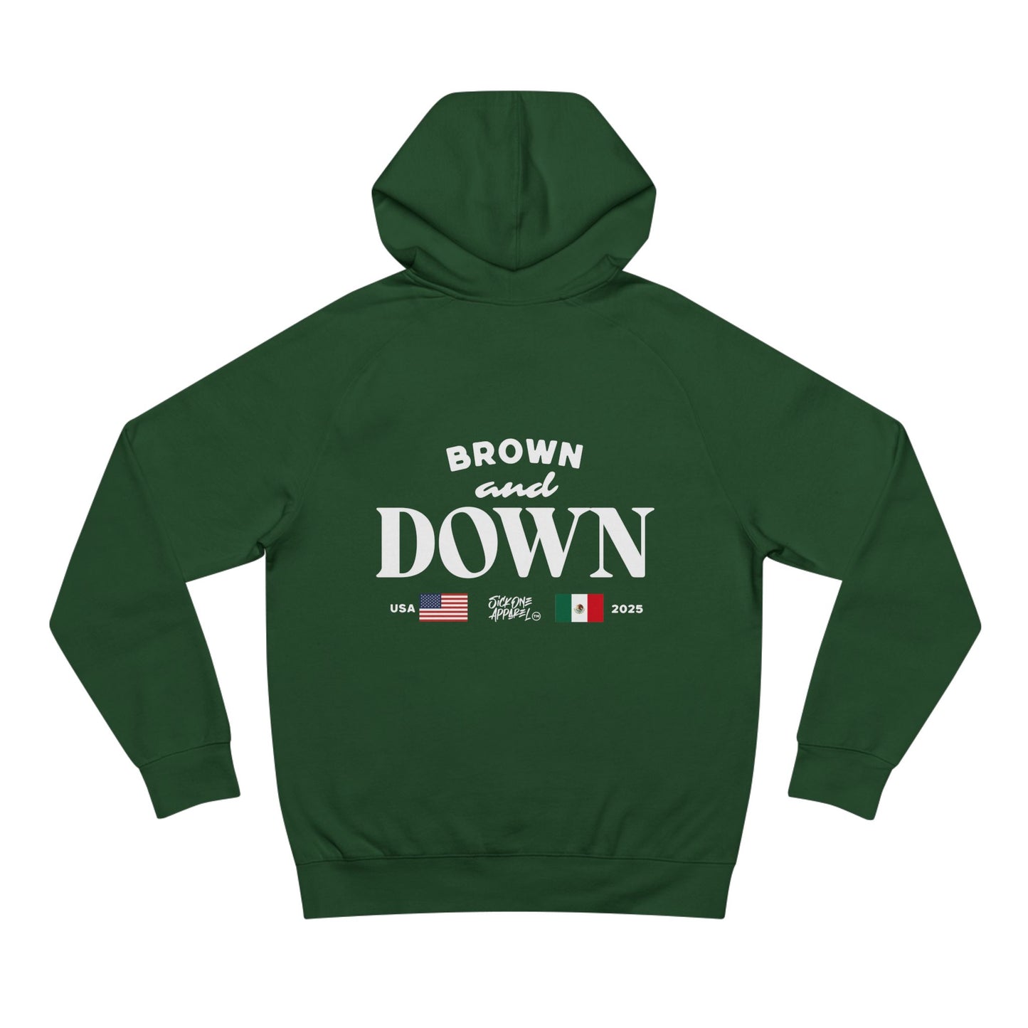Brown and Down Hoodie