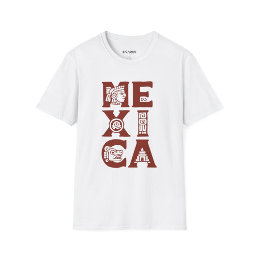 Mexica – Aztec Heritage Streetwear Tee by SickOne Apparel