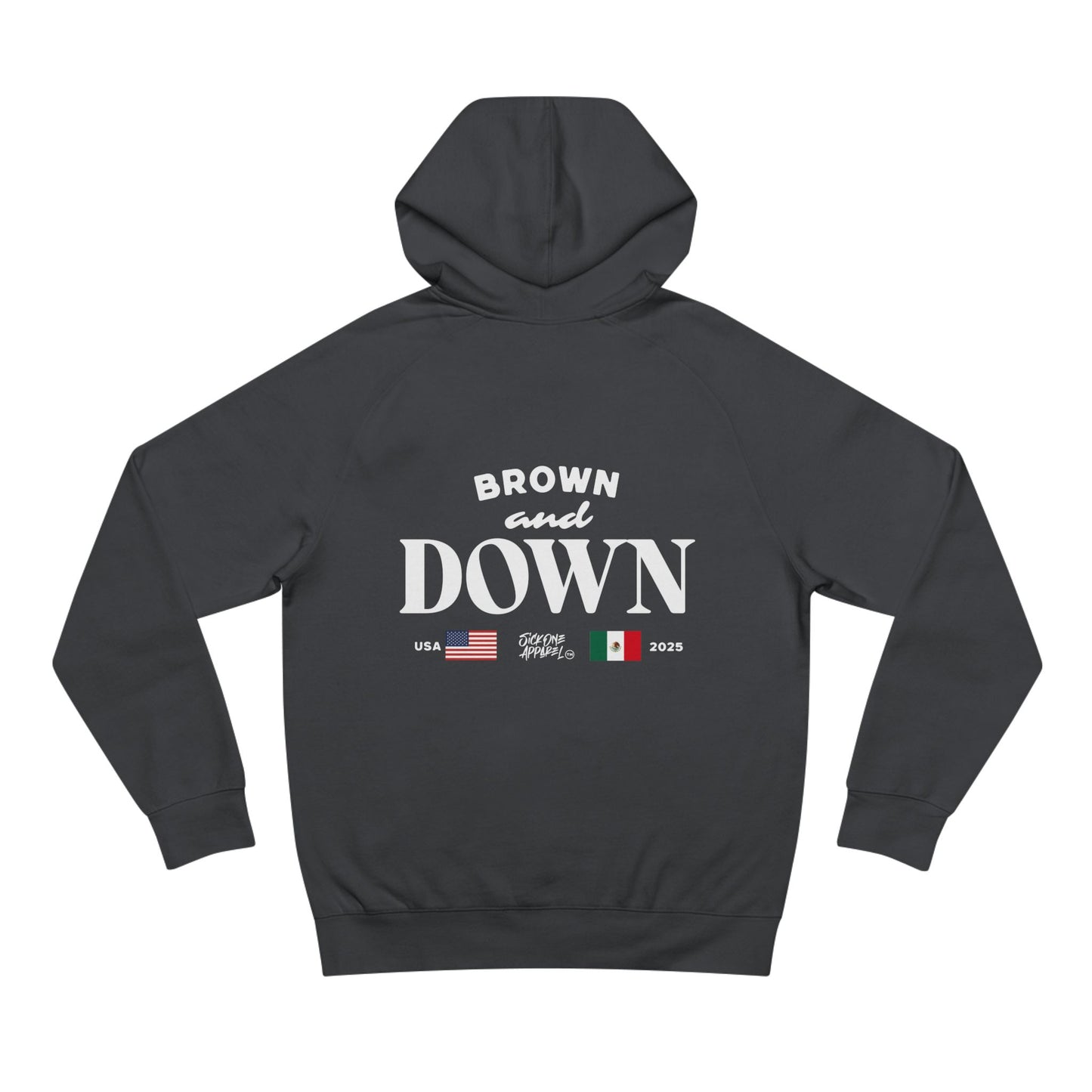 Brown and Down Hoodie