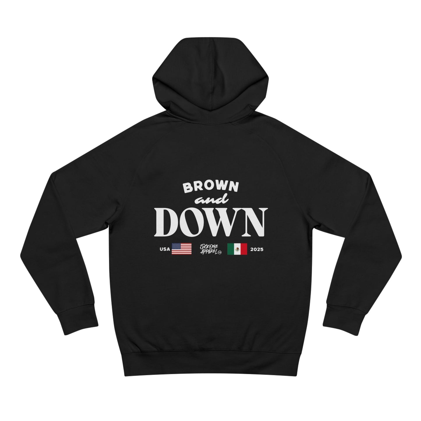 Brown and Down Hoodie