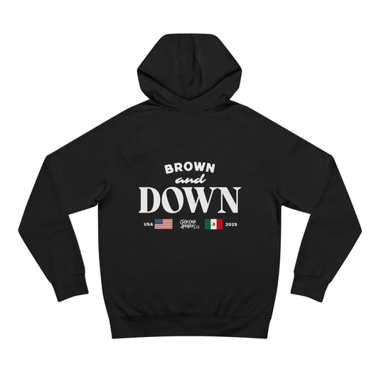 Brown and Down Hoodie